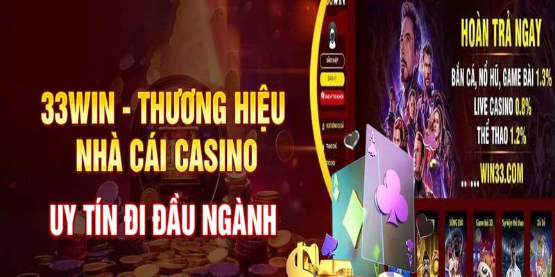 Giới thiệu 33Win - Nền tảng cá cược được yêu thích hàng đầu